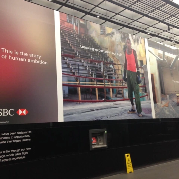 Hsbc Cash Machine Wall Wrap