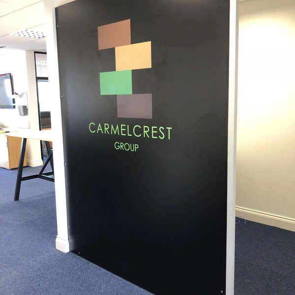 Carmel Crest Wall Logo